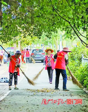 同安区：上下齐心补短板  共建文明新银城