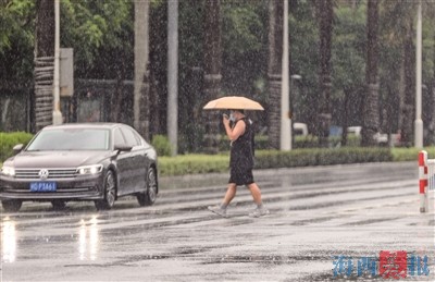 厦门昨日降下入伏后最大一场雨 今明仍有雨水气温不会太高